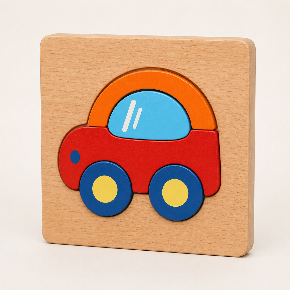 3D-Holzpuzzle Tiere & Fahrzeuge