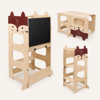 Montessori Lernturm 3-in-1 aus Holz