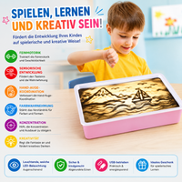 LED Sandmalbrett für Kinder
