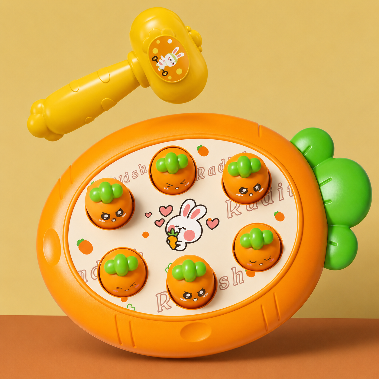 Montessori Klopfspiel mit Hammer