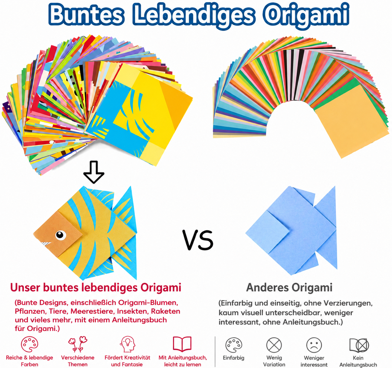 Origami Bastelset