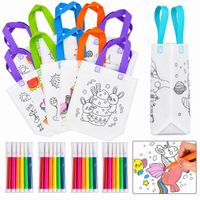 DIY Stofftaschen zum Bemalen für Kinder