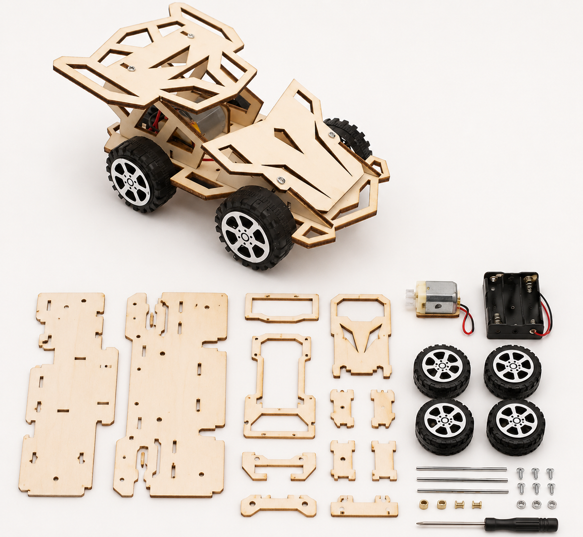 STEM Holzbausatz für Kinder