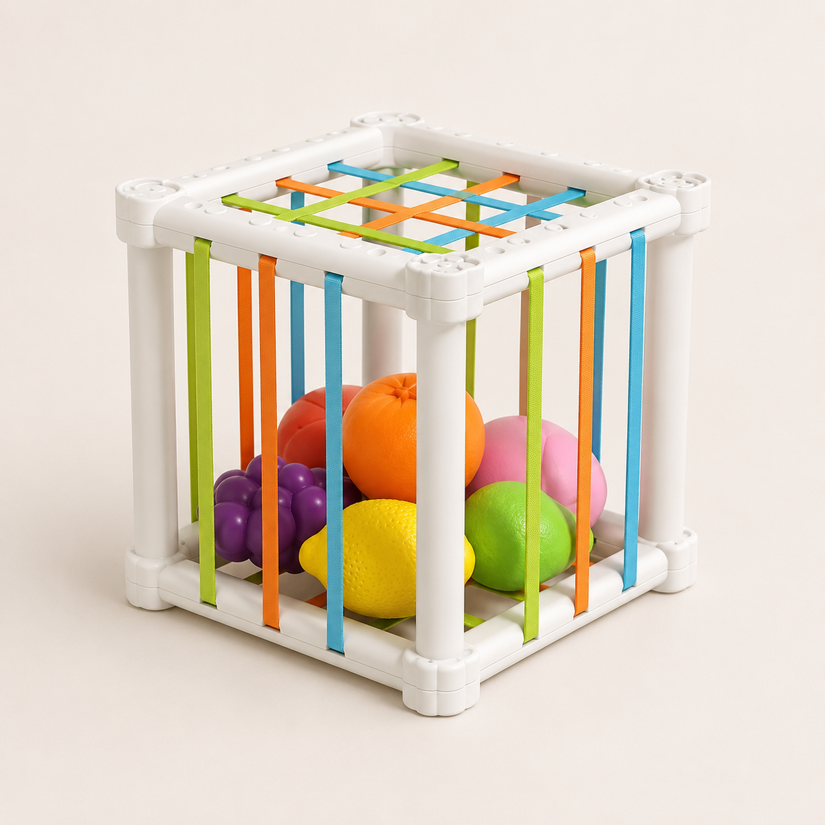 Montessori Formen-Steckspiel Sensorikwürfel