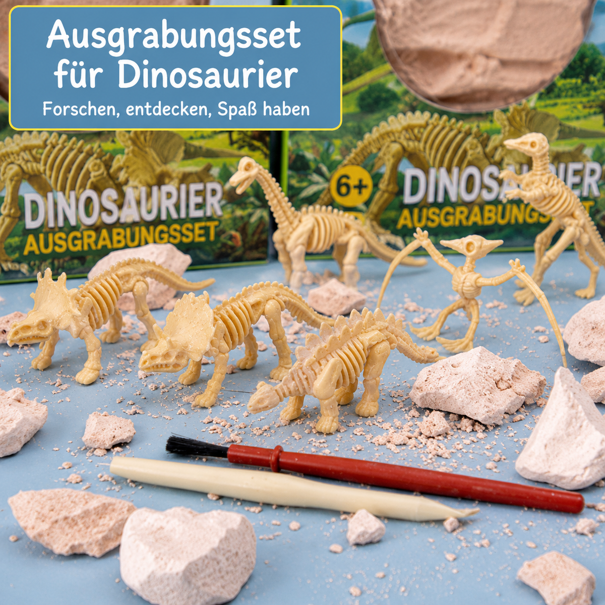 Dinosaurier Ausgrabungsset