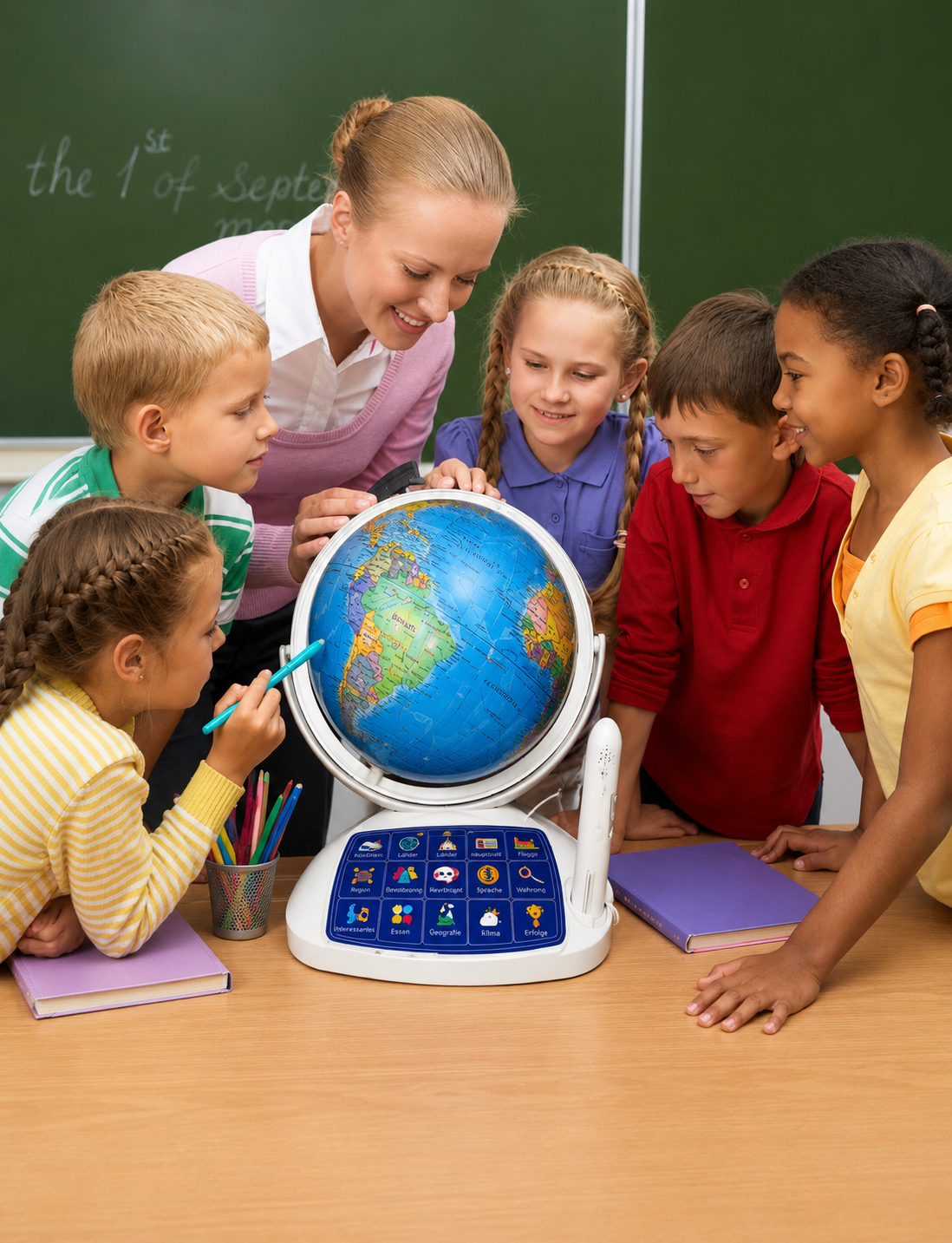 Interaktiver AR-Globus für Kinder