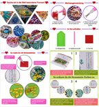 DIY Diamond Painting Kühlschrankmagnete für Kinder