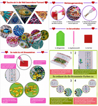 DIY Diamond Painting Kühlschrankmagnete für Kinder