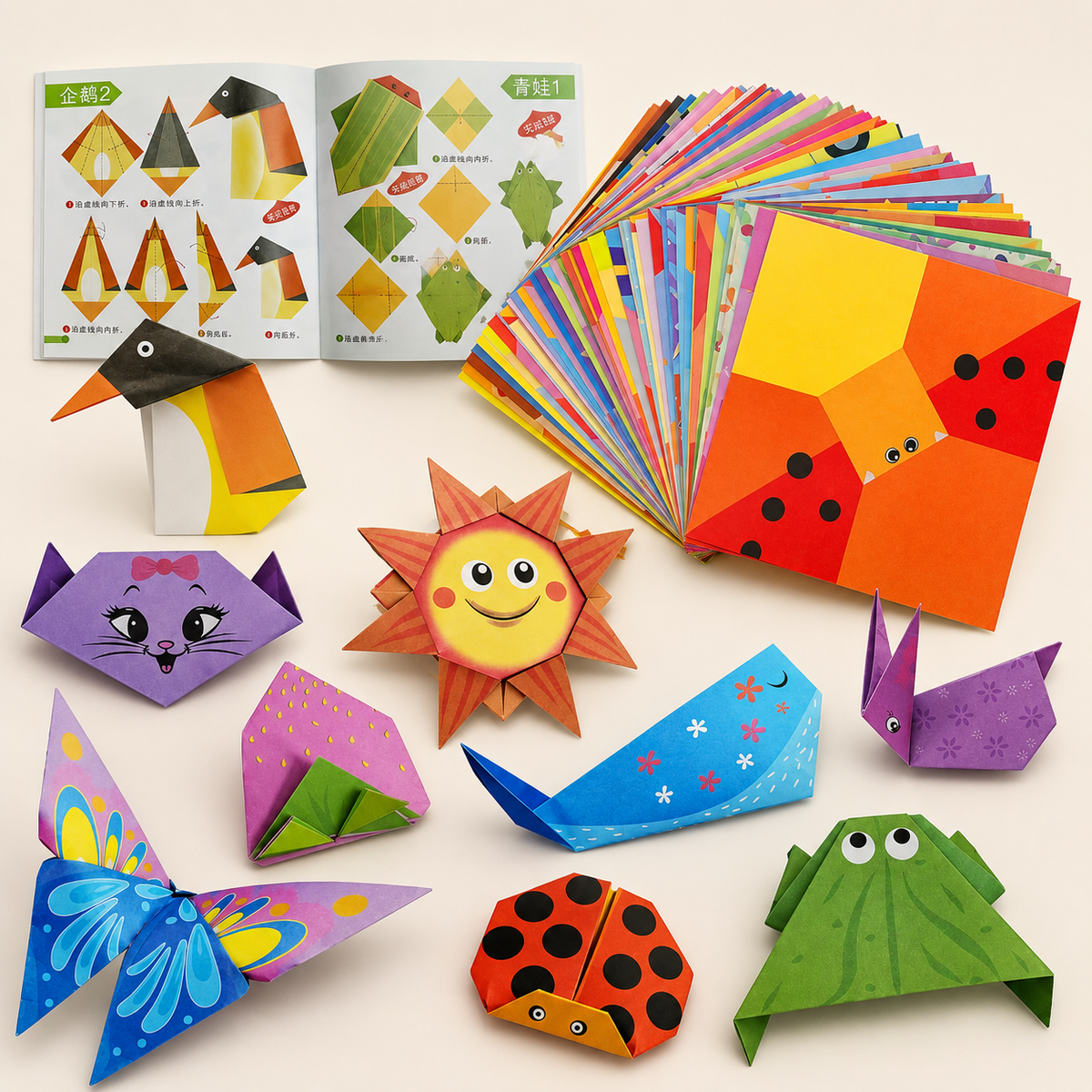 Origami Bastelset
