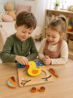 3D-Holzpuzzle Tiere & Fahrzeuge