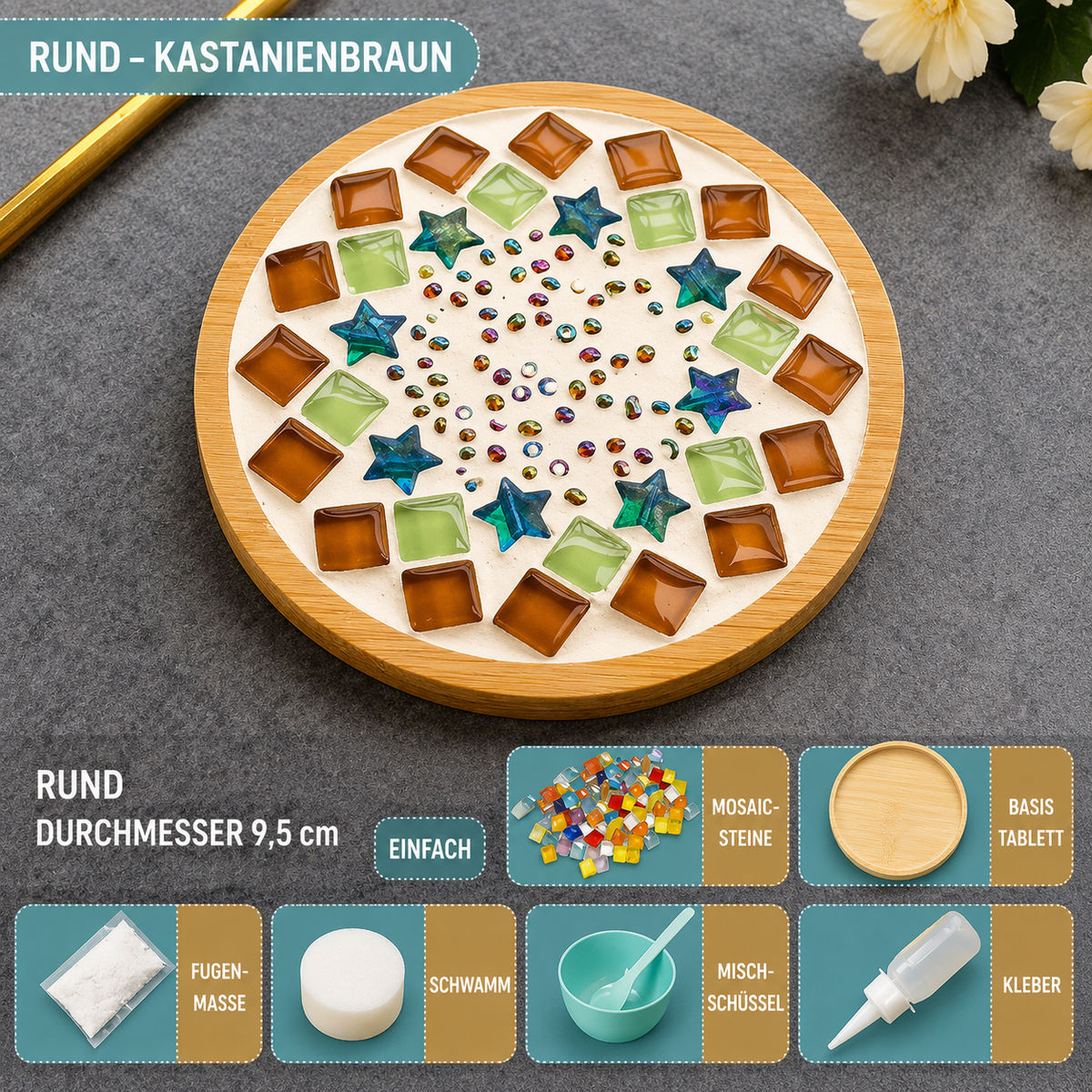 DIY Mosaik Bastelset