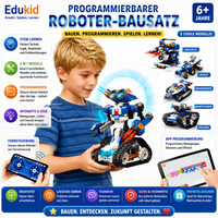Programmierbarer Roboter-Bausatz 6-in-1