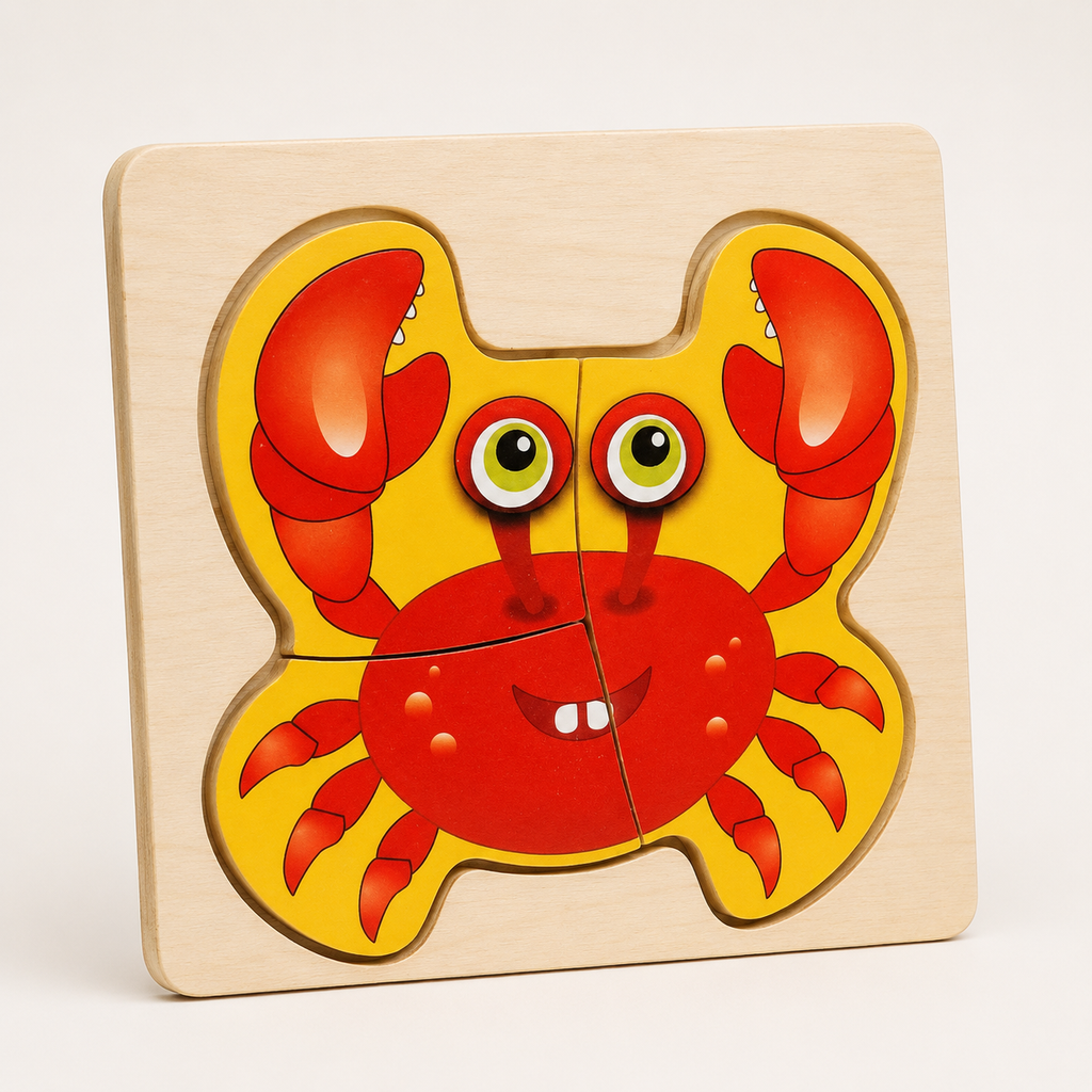 3D Holzpuzzle Tiere & Fahrzeuge