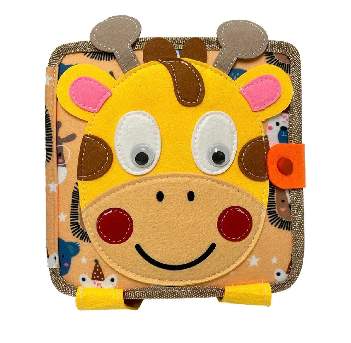 Montessori Fühlbuch Giraffe