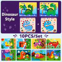 3D EVA Schaumstoff-Sticker Bastelset für Kinder