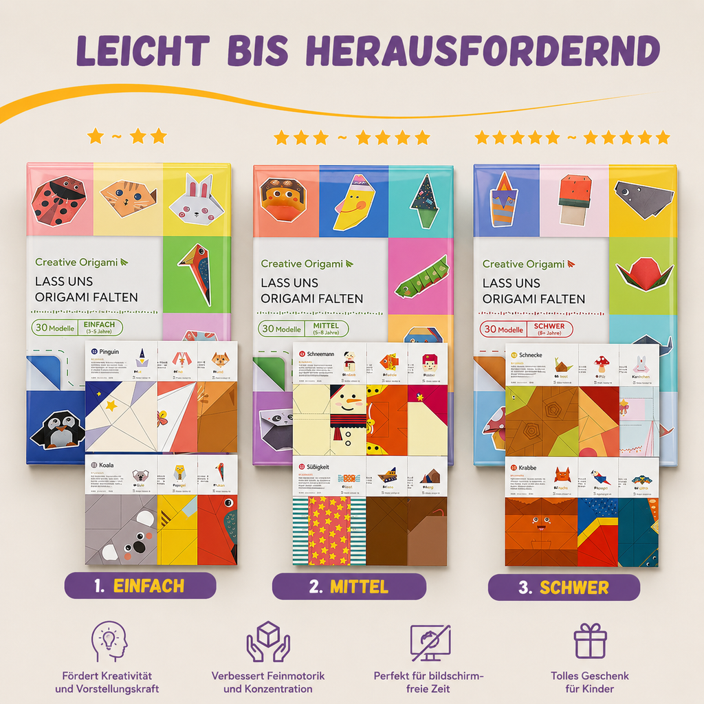 Origami Bastelset
