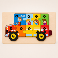 3D Holzpuzzle Tiere für Kinder