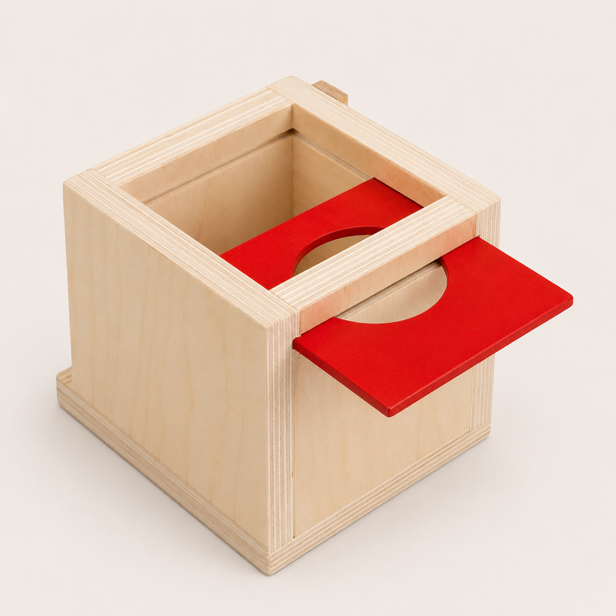 Montessori Objektpermanenz Box 4-in-1
