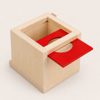 Montessori Objektpermanenz Box 4-in-1