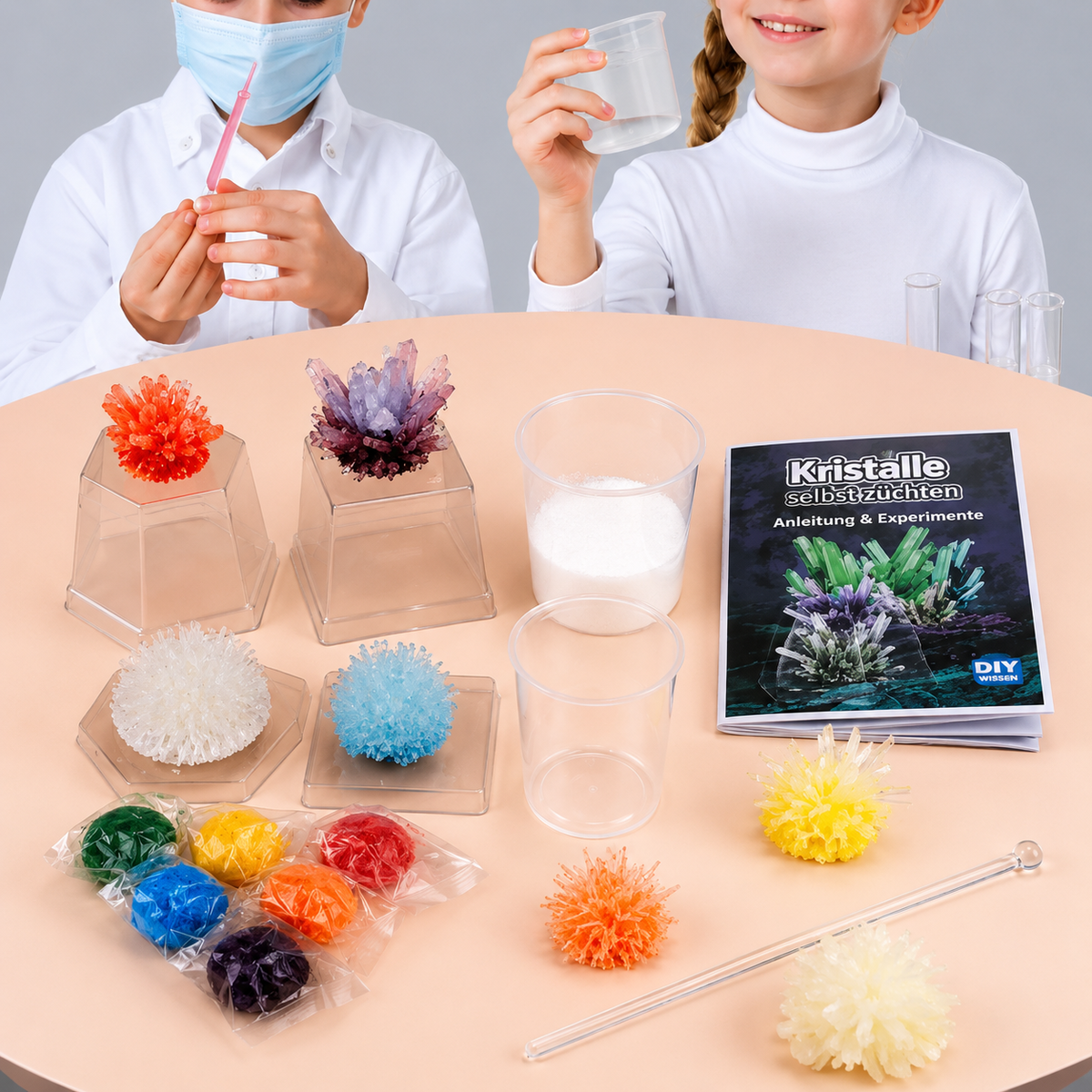 Kristallzucht-Set für Kinder