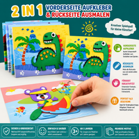 3D EVA Schaumstoff-Sticker Bastelset für Kinder