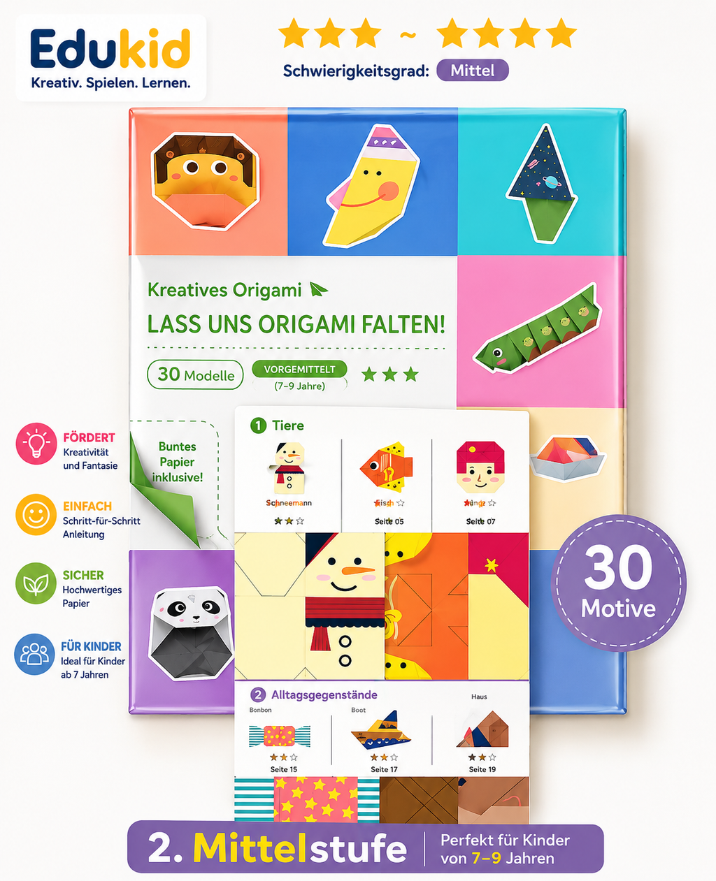 Origami Bastelset