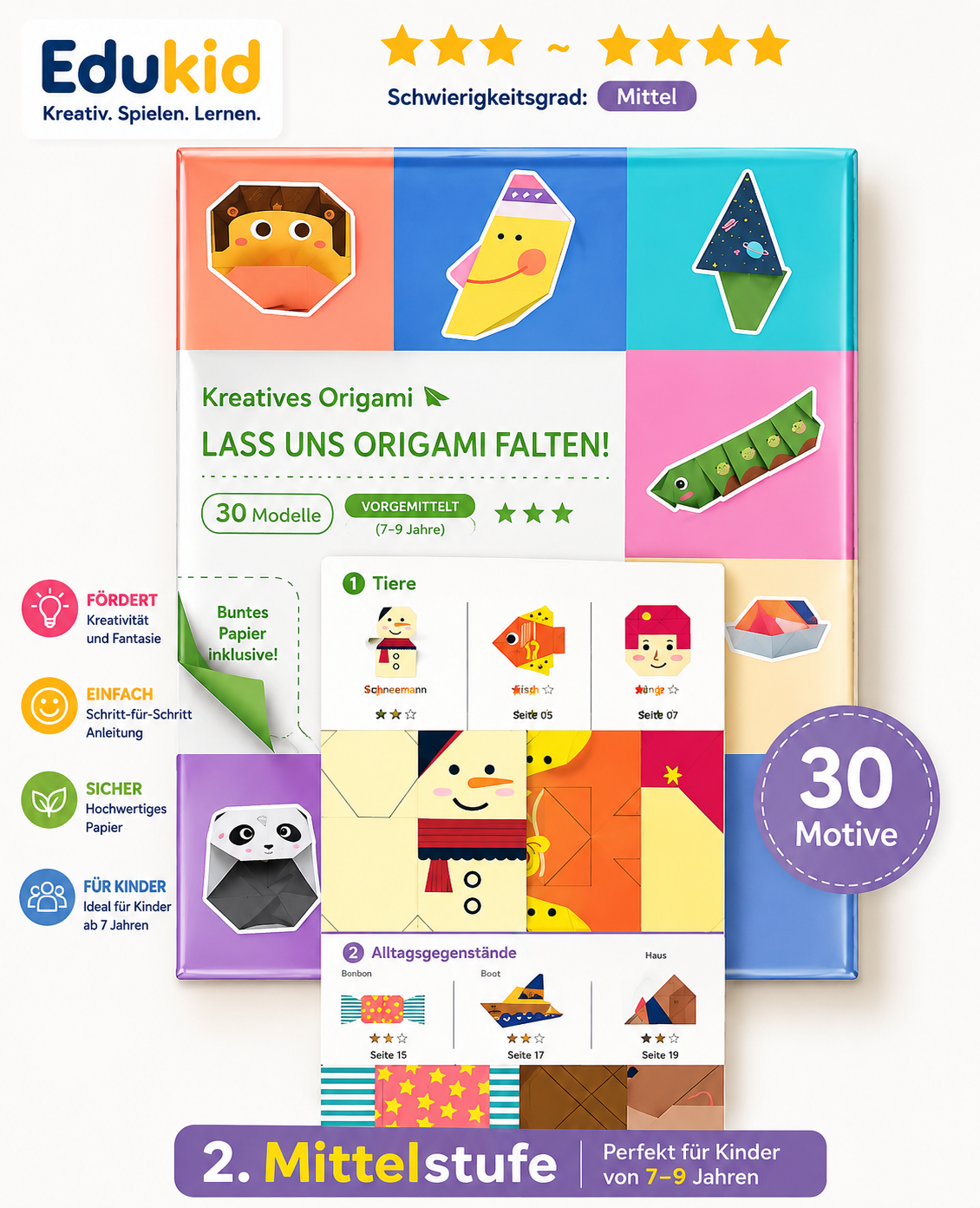 Origami Bastelset