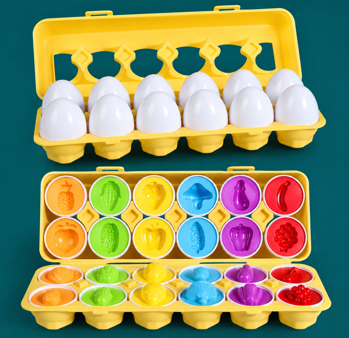 Montessori Schraub-Eier Lernspiel