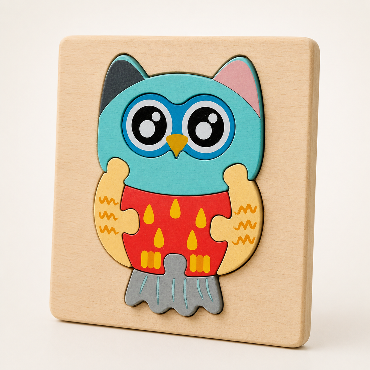 3D Holzpuzzle Tiere & Fahrzeuge