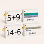 Mathe-Lernkarten Addition & Subtraktion (132 Karten)