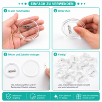 DIY Button-Bastelset für Ansteckbuttons