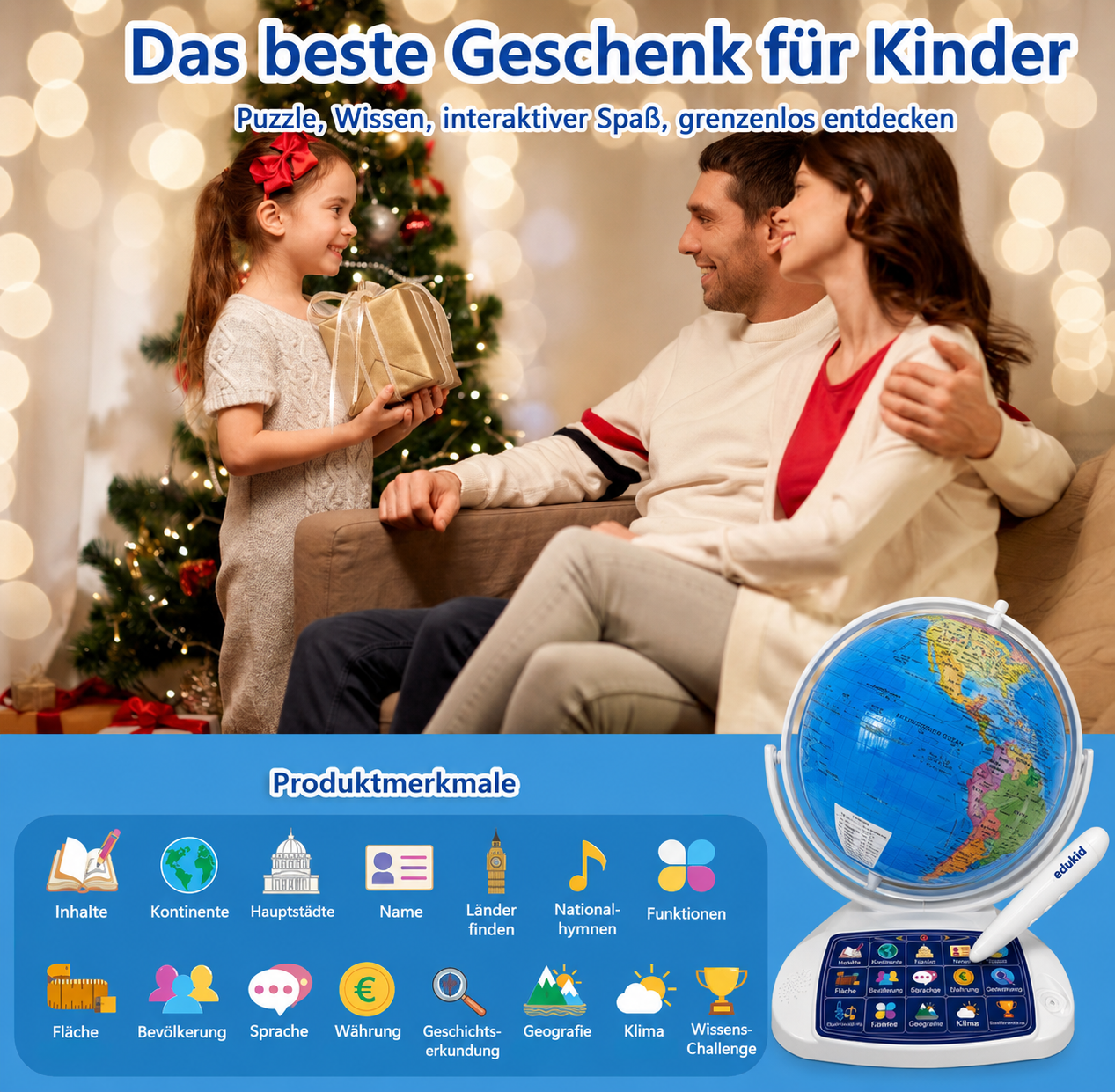 Interaktiver AR-Globus für Kinder