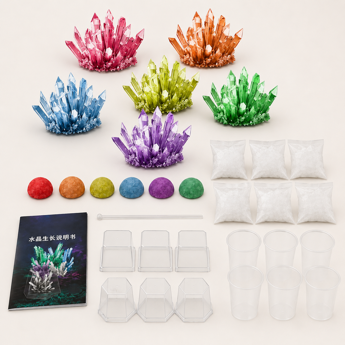 Kristallzucht-Set für Kinder