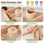 Montessori Holz-Küchenset