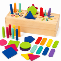 Montessori Formen- & Farbensortierbox aus Holz