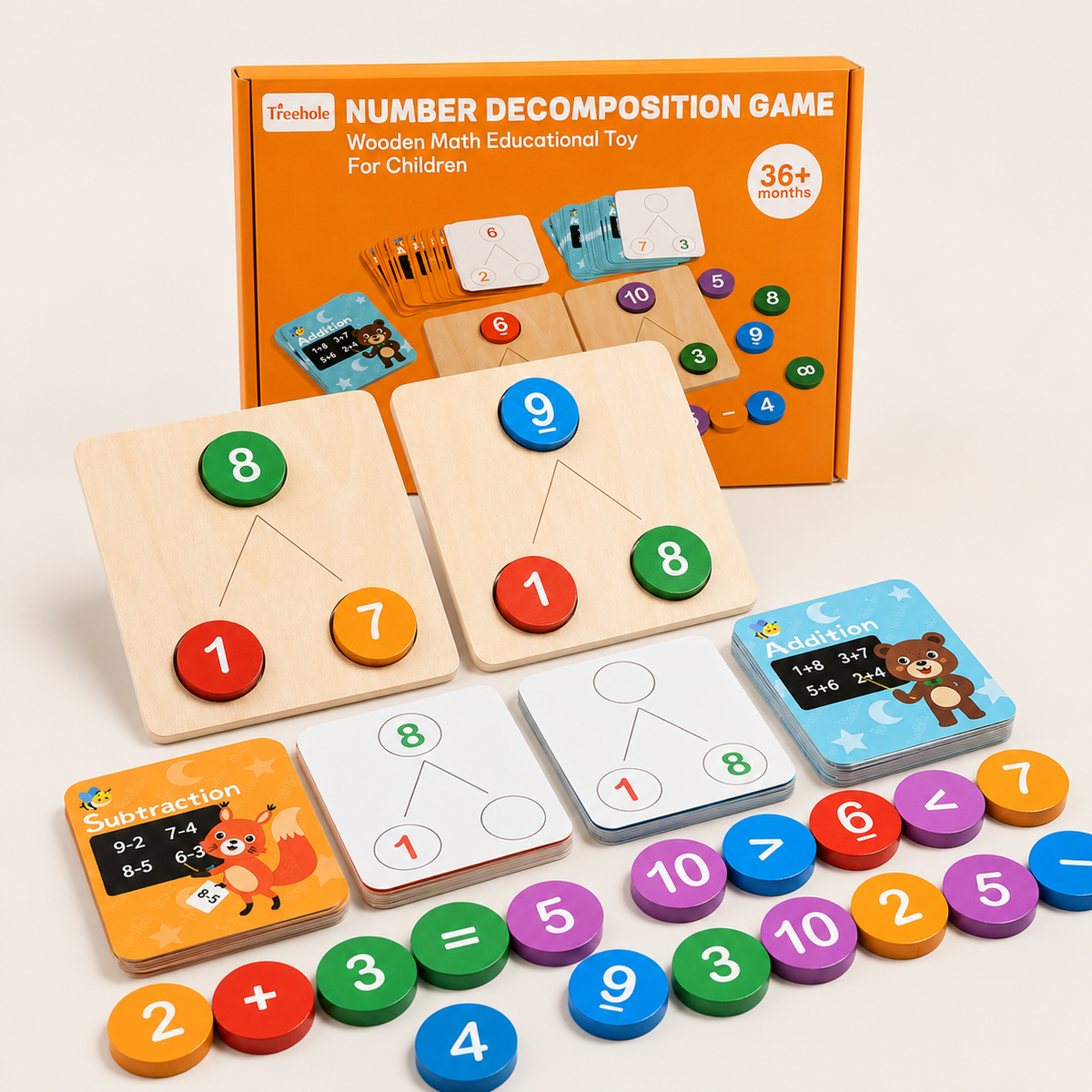 Montessori Mathe-Lernspiel