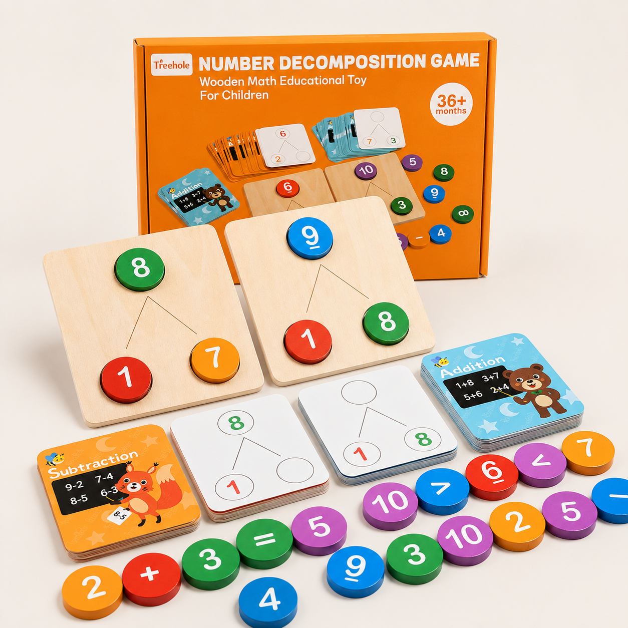 Montessori Mathe-Lernspiel