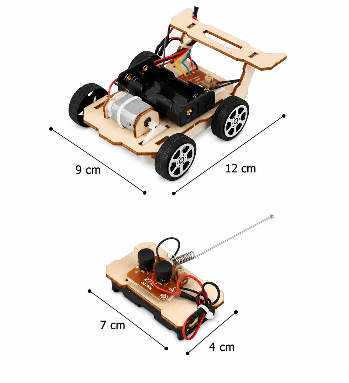 DIY RC Auto Bausatz