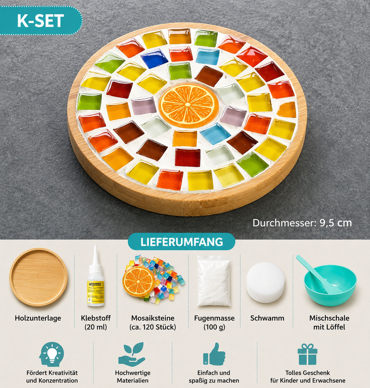 DIY Mosaik Bastelset