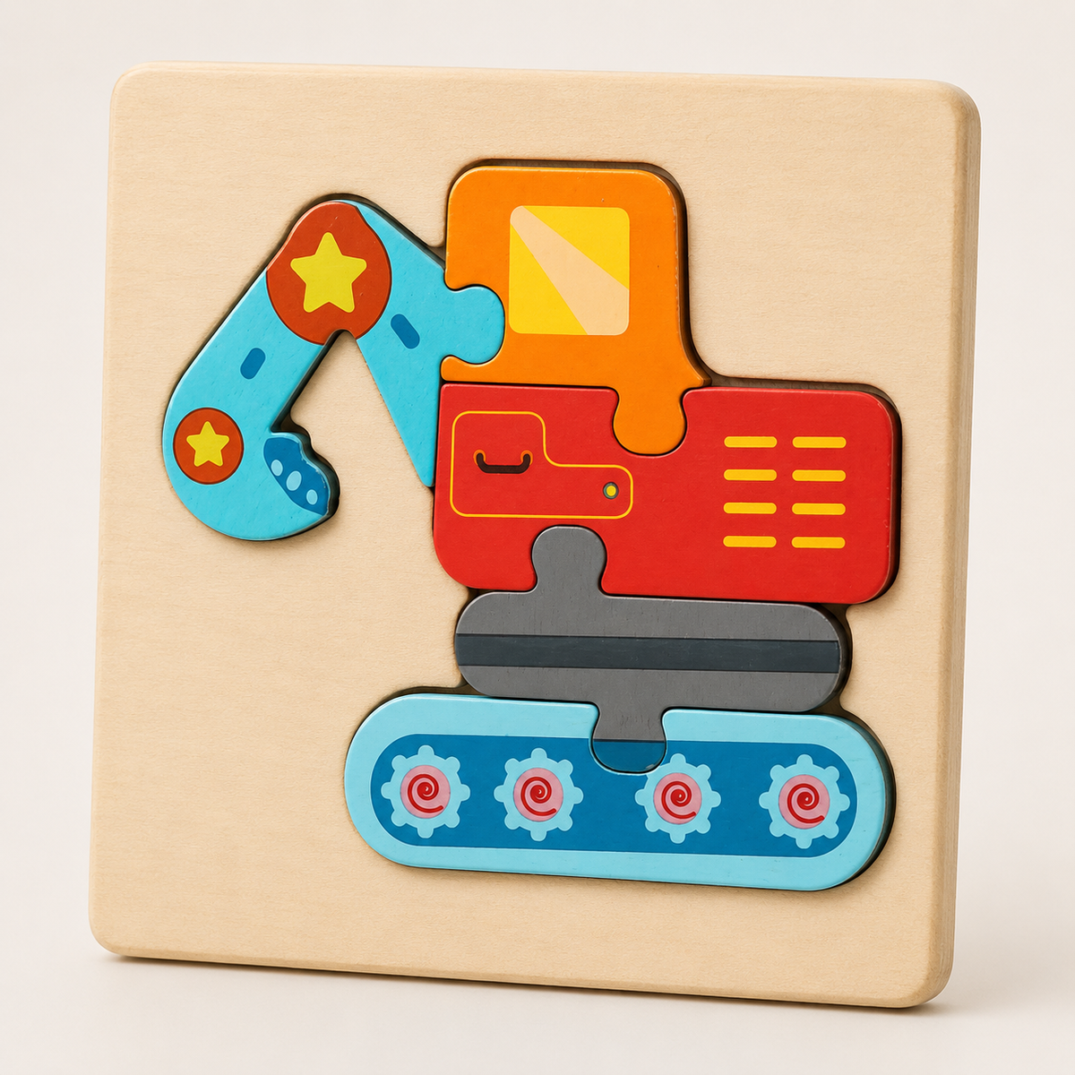 3D Holzpuzzle Tiere & Fahrzeuge