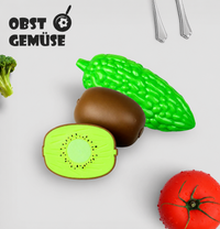 Spielzeug Obst- & Gemüseset zum Schneiden