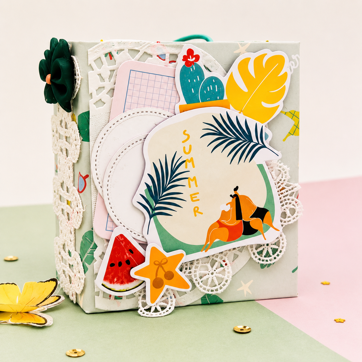 Scrapbooking-Set für Kinder