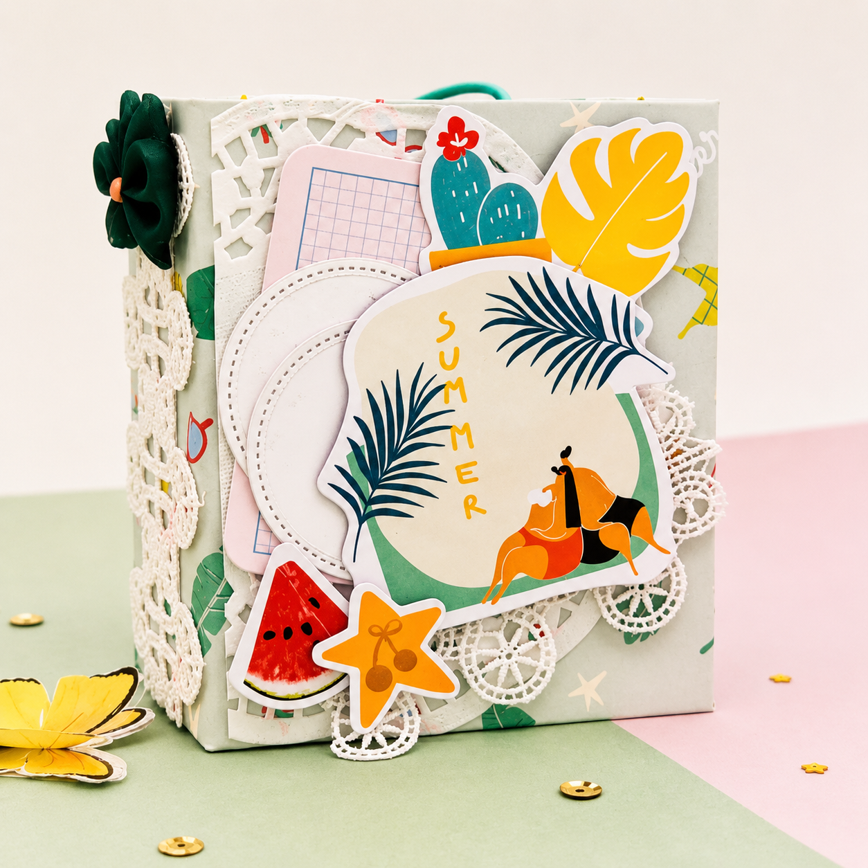 Scrapbooking-Set für Kinder