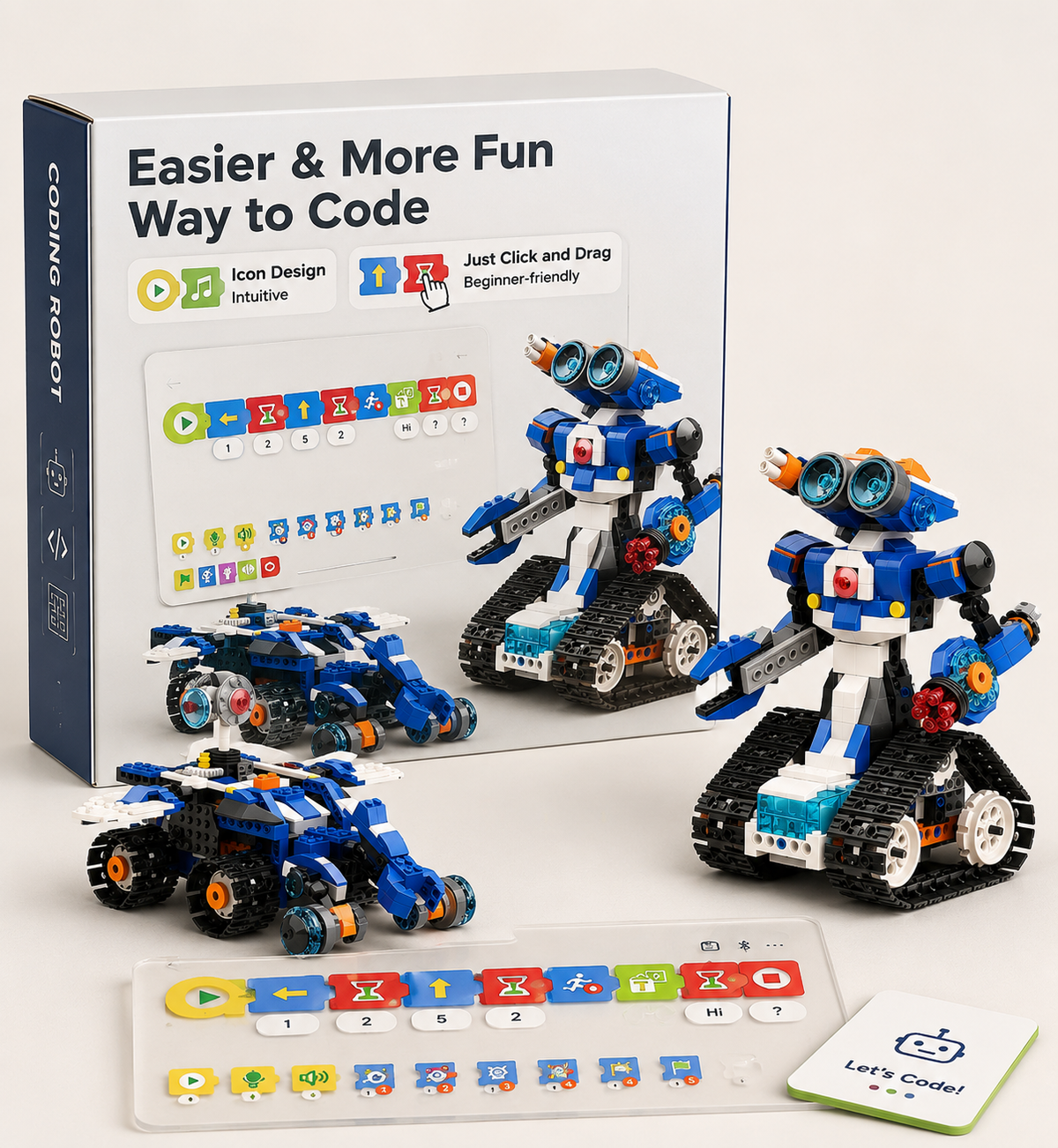 Programmierbarer Roboter-Bausatz 6-in-1