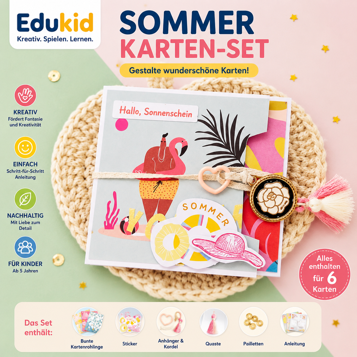 Scrapbooking-Set für Kinder
