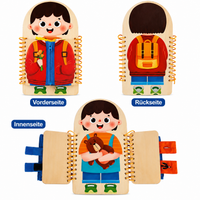 Montessori Busy Board aus Holz