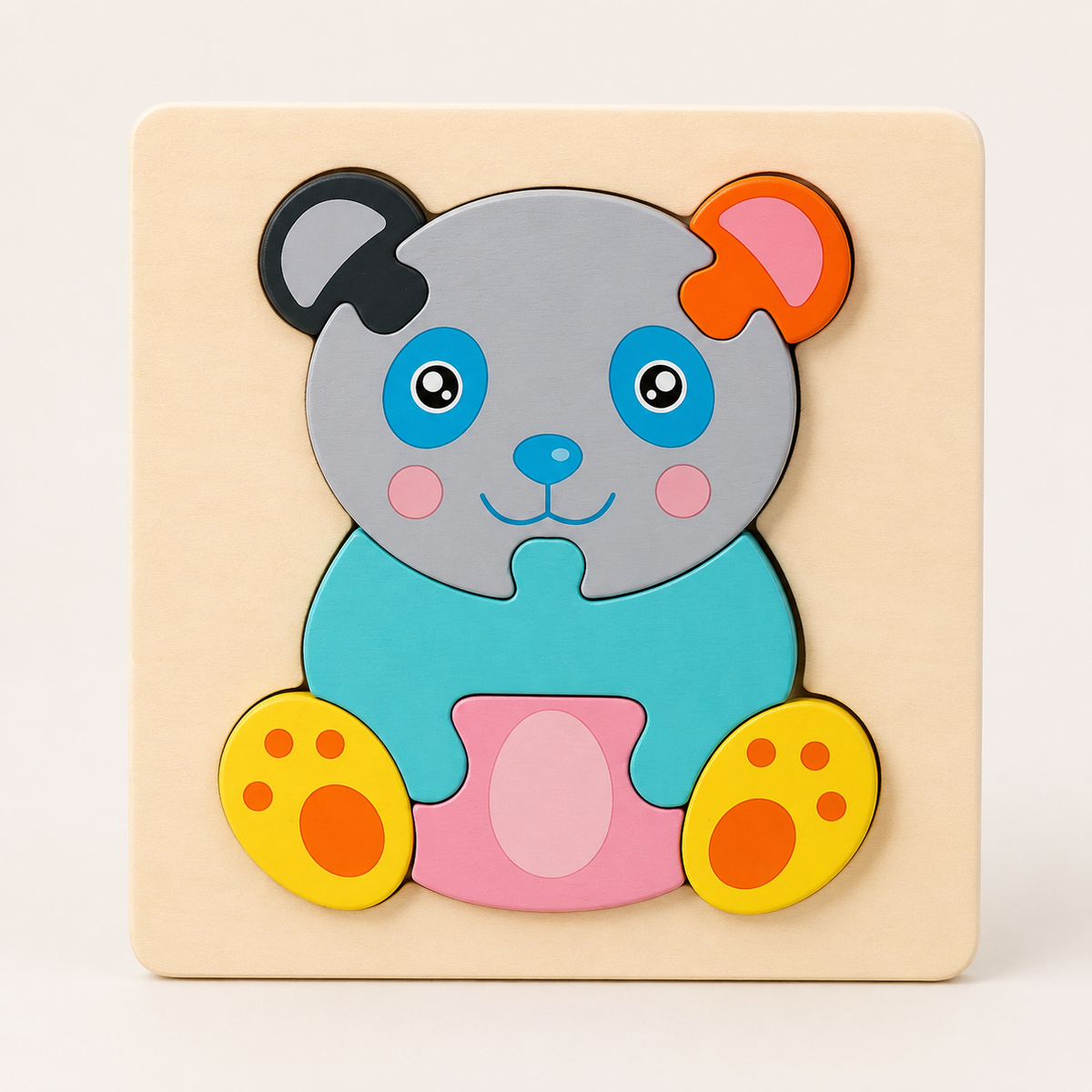 3D Holzpuzzle Tiere & Fahrzeuge