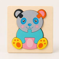 3D Holzpuzzle Tiere & Fahrzeuge
