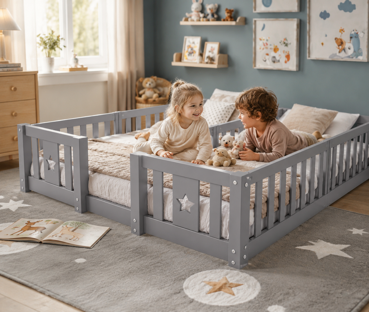 Montessori Familienbett