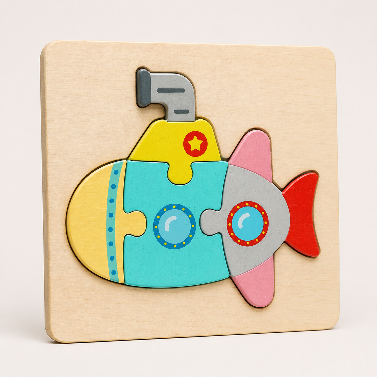 3D Holzpuzzle Tiere & Fahrzeuge